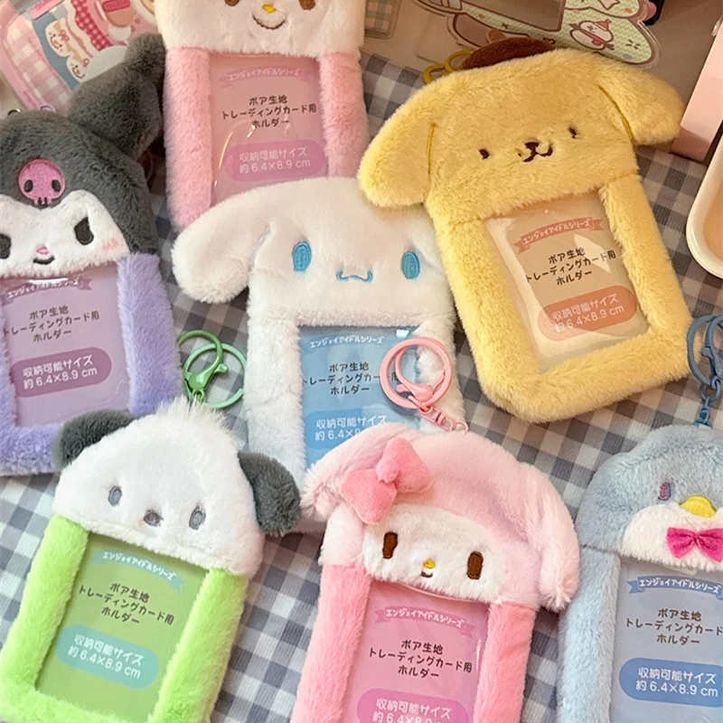 Nová sada sada farieb s farebnou reťazou Rice Card Access Card ID Card Set Cinnamoroll 3-palcový set