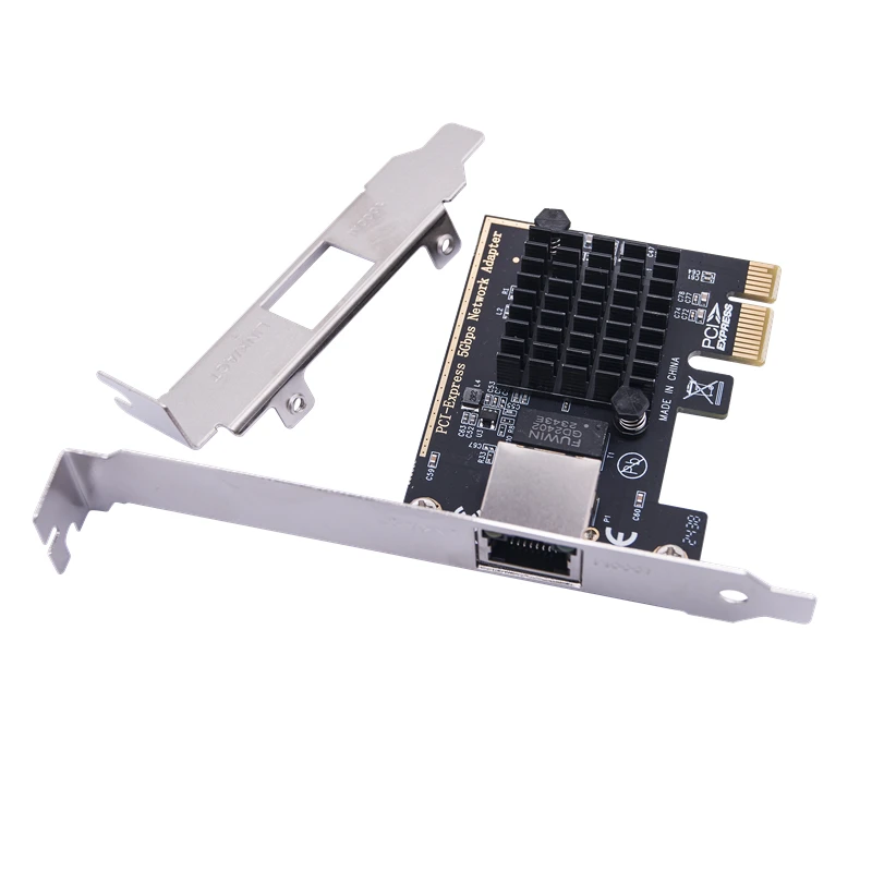 Nová sieťová karta PCIe RTL8126 Gigabit Ethernet PCI Express 3.1 x1 až RJ45 PCI-E LAN NIC 5000Mbps 1 Gbps/5 Gbps pre pracovnú plochu
