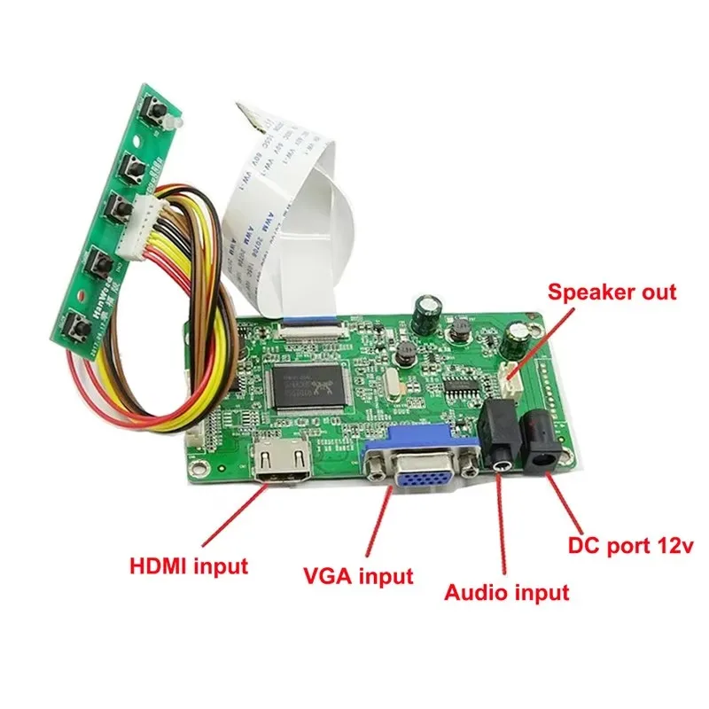 Nová súprava Monitorov riadiacej dosky EDP pre N156BGE-E41 N156BGE-E42 HDMI+VGA LCD LED ovládač ovládača obrazovky LED