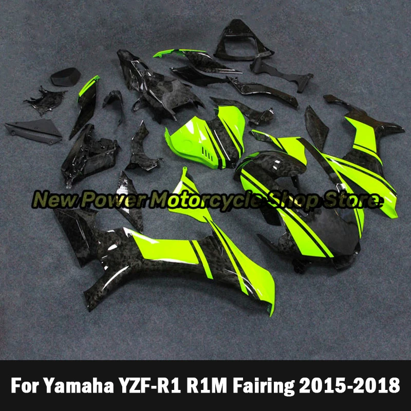 Nová súprava Motorcycle Fairings Fit for Yamaha YZF - R1 R1M 2015 2016 2017 2018 15 16 17 18 Bodywork Set Set Vstrekovanie