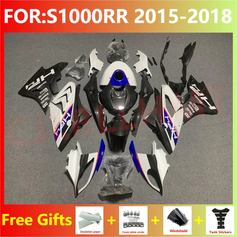 Nová súprava na motocykle ABS Full Faquings Fit for S1000RR S 1000 RR S1000 RR 2015 2016 2017 2018
