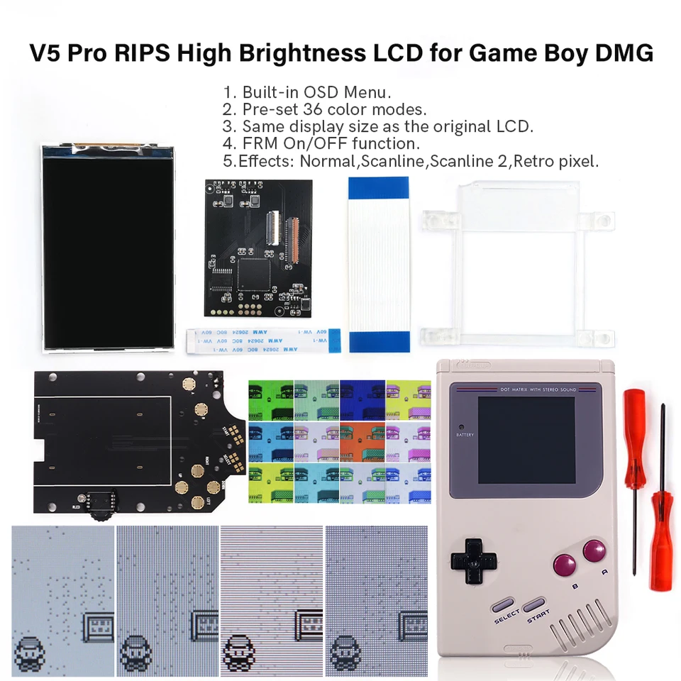 Nová verzia DMG IPS V5 PRO SCREE SCREE SCLIGHT LCD súprav