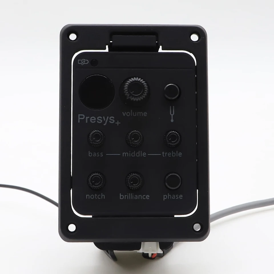 Nová verzia Presys + Plus 201 predzosilňovacia gitara EQ Tuner Piezo Pickup Equoen System Akustic Guitar Brilliance Top kvality