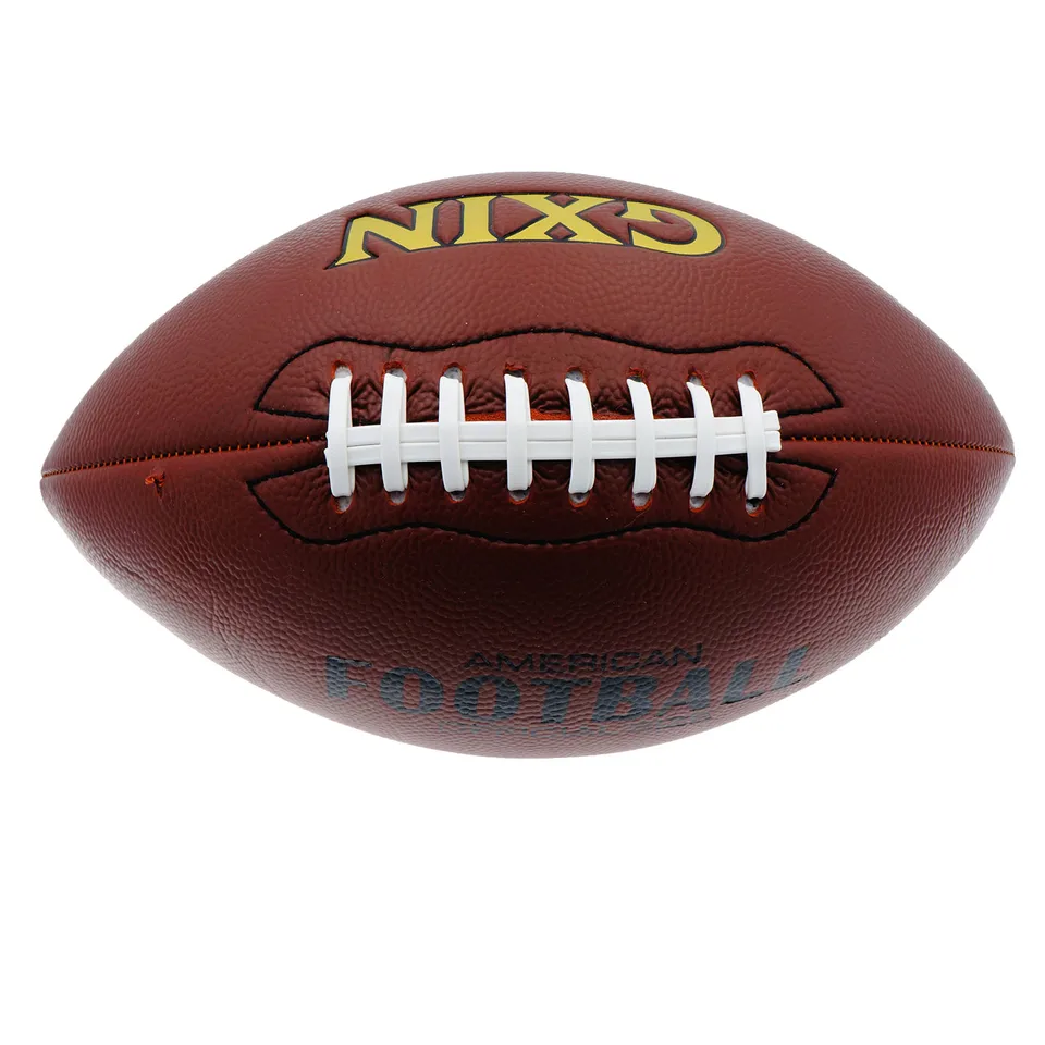 Nová vysoko kvalitná veľkosť 6/9 Brown American Football Teen Rugby Mládež pre dospelých Šport Outdoors
