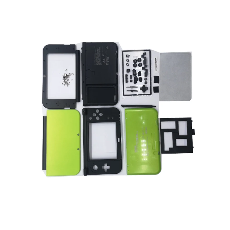 Nová výmena hernej konzoly Úplná škrupina pre nové puzdro 3DS LL/XL Case Case Upper and Down Shell Cover