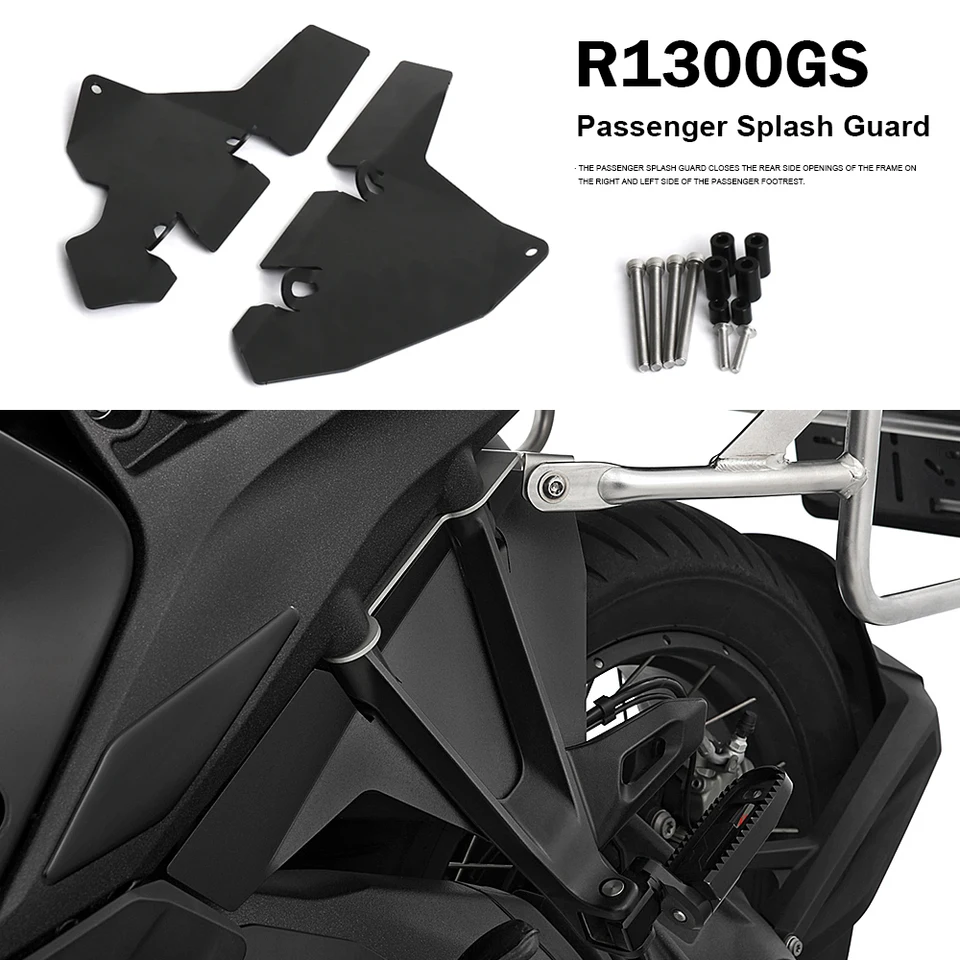 Nová zadná strana blatníka Mudguard Extension Passenger Guard Súprava pre BMW R1300GS Adventure R 1300 GS R1300GS 2023 2024 2025
