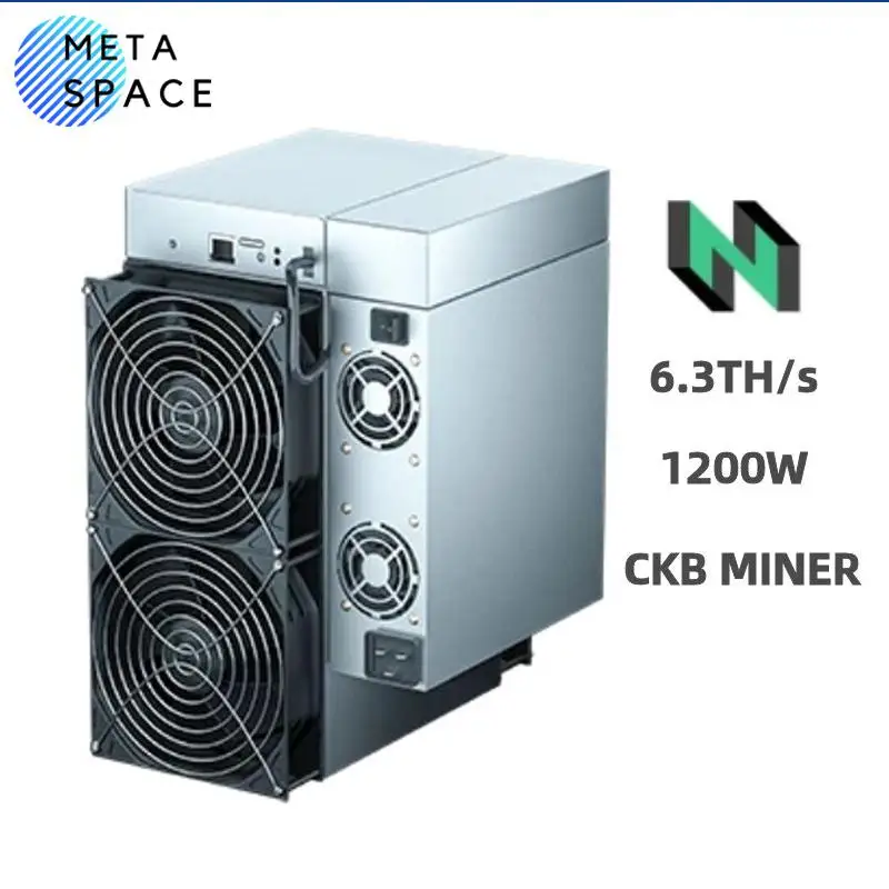 Nová zlatá voda CK Lite CKB Miner Machine 6.3th/s 1200W Nervózna sieť ASIC Miner CKB Goldshell CKLite CKB ťažba