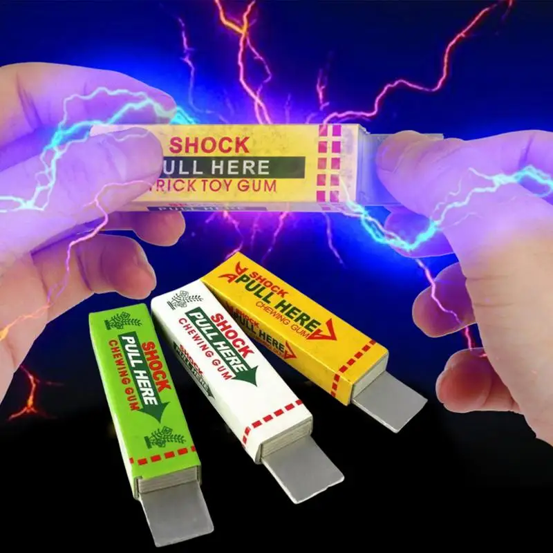 Nová zložitá hračka Elektrický šok žuvací žuva guma Spoof celá osoba Elektrická ľudská hračka Nové elektrické bezpečnostné elektrické hračky
