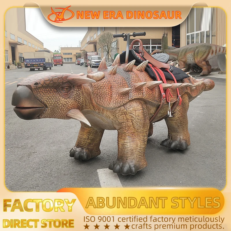 Nová éra dinosaurus Veľká chôdza Dinosaury jazda v obchodoch na ihrisku skutočná simulácia Dino auto pre deti a dospelých v parku