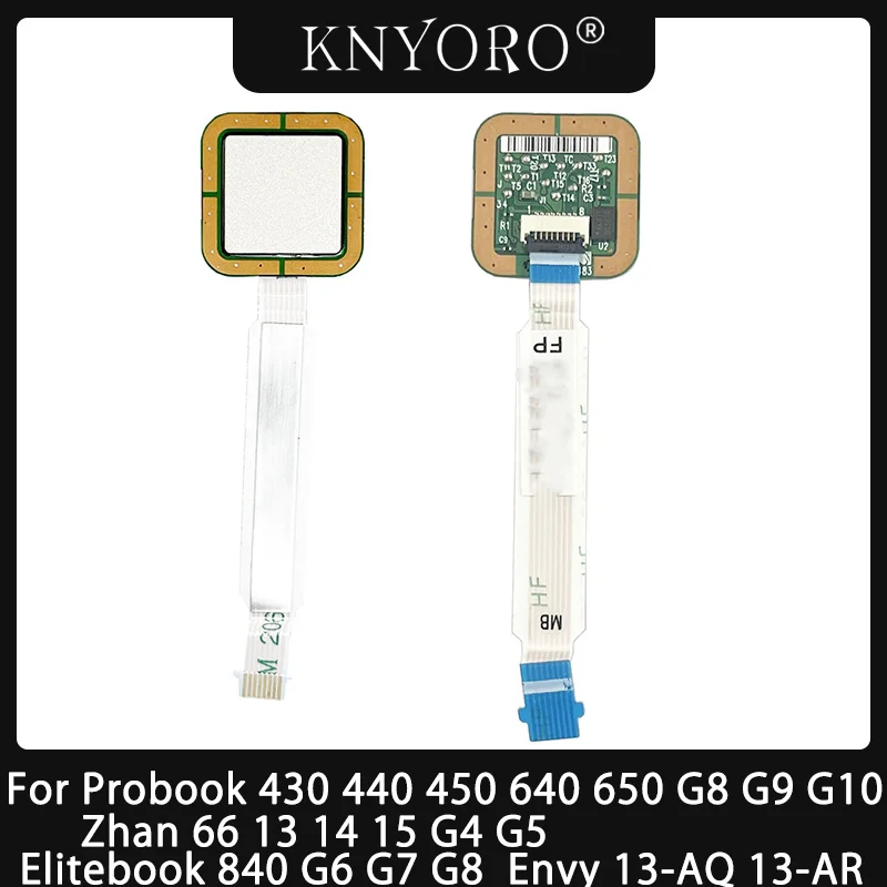 Nová čítačka odtlačkov prstov pre HP Probook 430 440 450 640 650 G8 G9 G10 Zhan66 13 14 15 G4 G5 EliteBook 840 G6 G7 G8 Envy 13-AQ AR