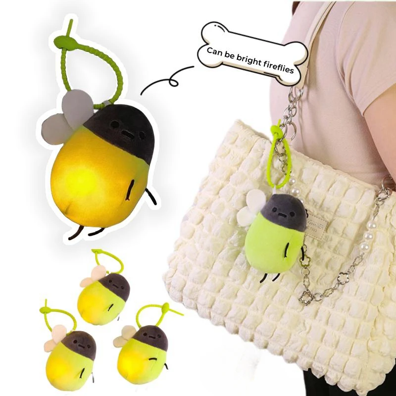 Nová žiara glowworm prívesok Hangfook Animal Creative Karika