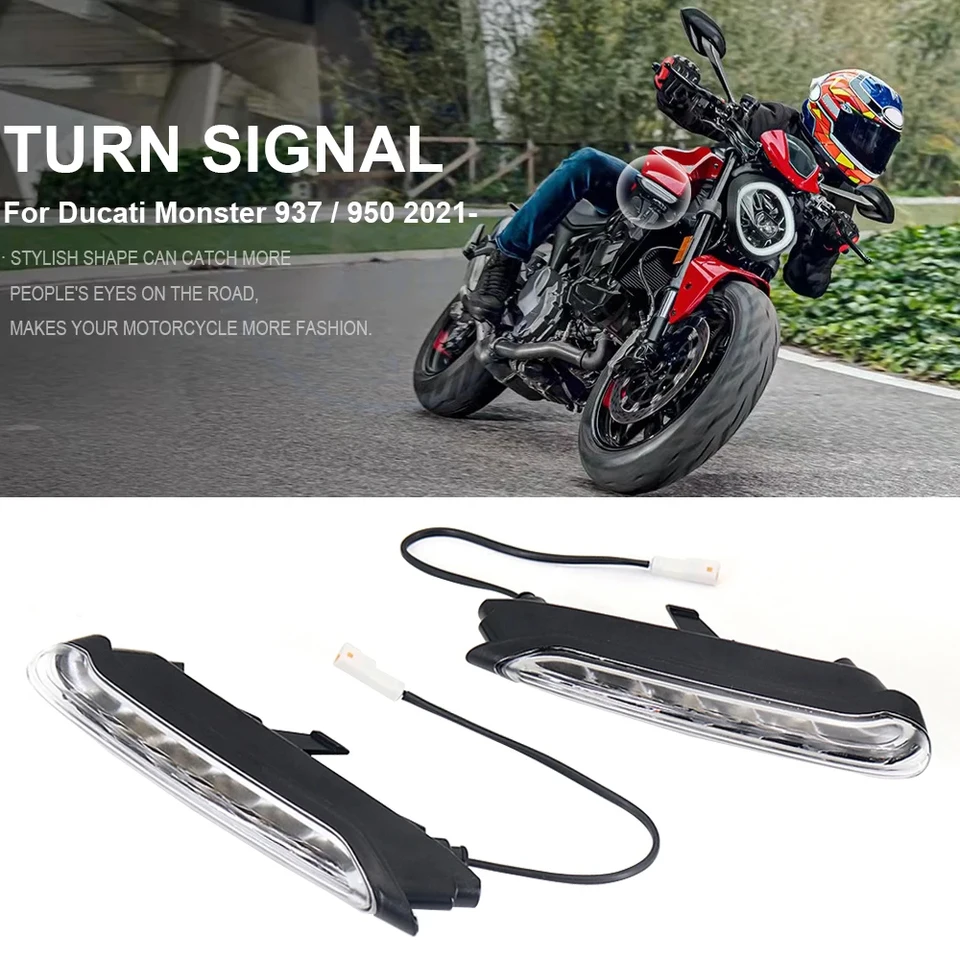 Nové 2021 2022 2023 Motocyklové príslušenstvo Otočenie signálov LED svetlá Signal Signal pre Ducati Monster 937 Monster 950
