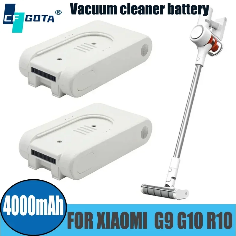 NOVÉ 25,2V Nabíjateľné lítium -iónové batérie 4000 mAh pre Xiaomi Mijia G9 G10 bezdrôtové vysávač 3000 mAh príslušenstva 3000 mAh