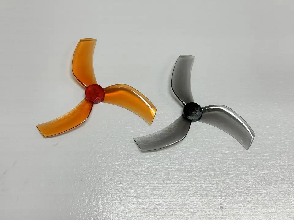 Nové 2Pairs Gemfan D90S Duct 90 mm-3 3-Blade PC vrtuľa pre FPV Racing Freestyle 3,5-palcový Cinewhop Ducted Drones Nahradenie P