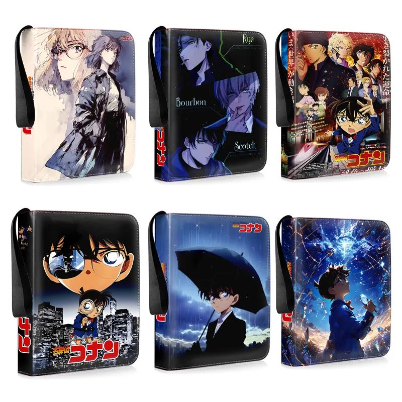 Nové 400 ks Anime detektív Conan Card Card Album Map Letter Folder Binder Notebook Game Collection Gifts Hračky