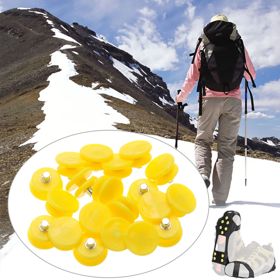 Nové 5/10/20 Dentálne klince Crampon Nails Zimná vonkajšia nekĺzavá topánka Drží nechty na ľad a lezenie snehu