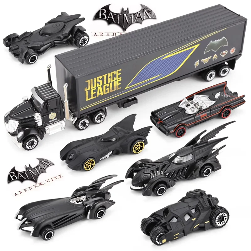 Nové 6ks batmobile zliatiny Model autá 1:64 Batman Tumbler 6 Generácia Kombinácia domácich dekorácií Zbierka automobilov Hračky pre deti
