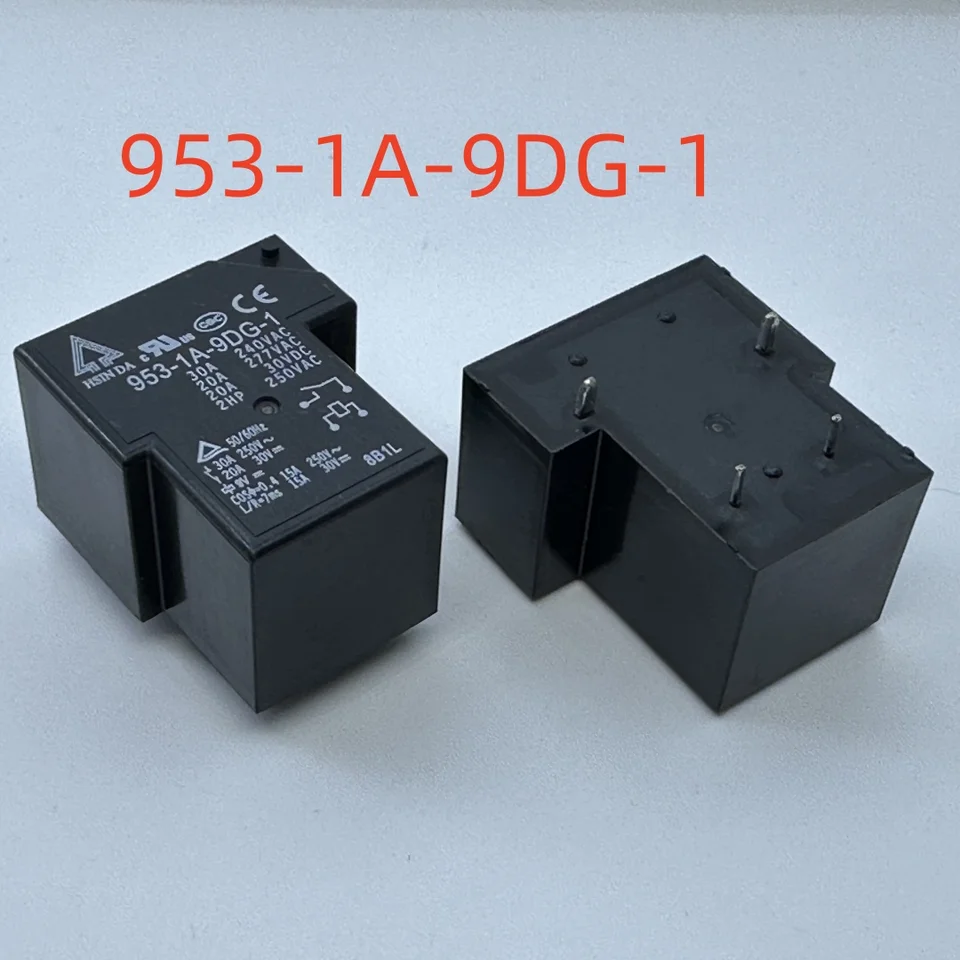 NOVÉ 953-1A-9DG-1 953-1A-12DG-1 (T90-1A-4P-9V/12V-30A) relé 4pins