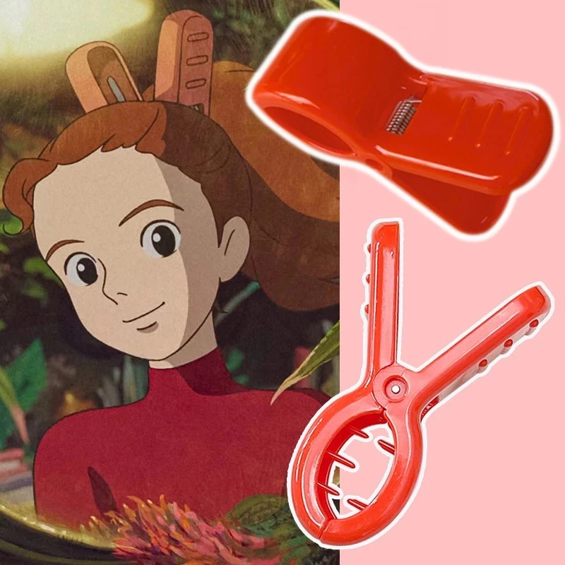 Nové anime arrietty cosplay žralokové klipy pre ženy roztomilé dievča veľké akrylové vlasové pazúry