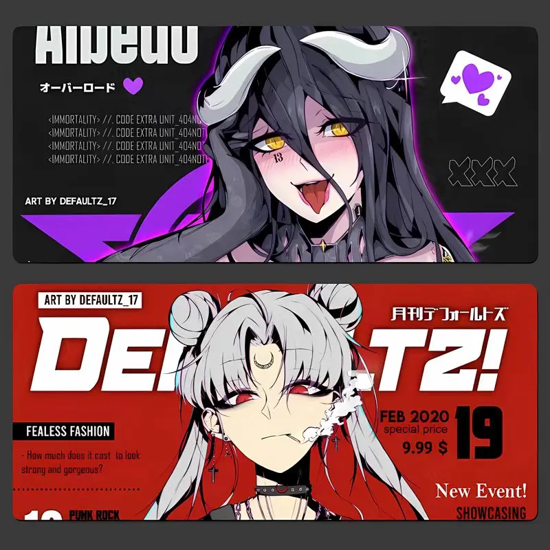 Nové anime dievča na motocyklové nálepky na prilbu automobilu pre Hondas Kawasaki Suzuki Motocykel Malé nálepky