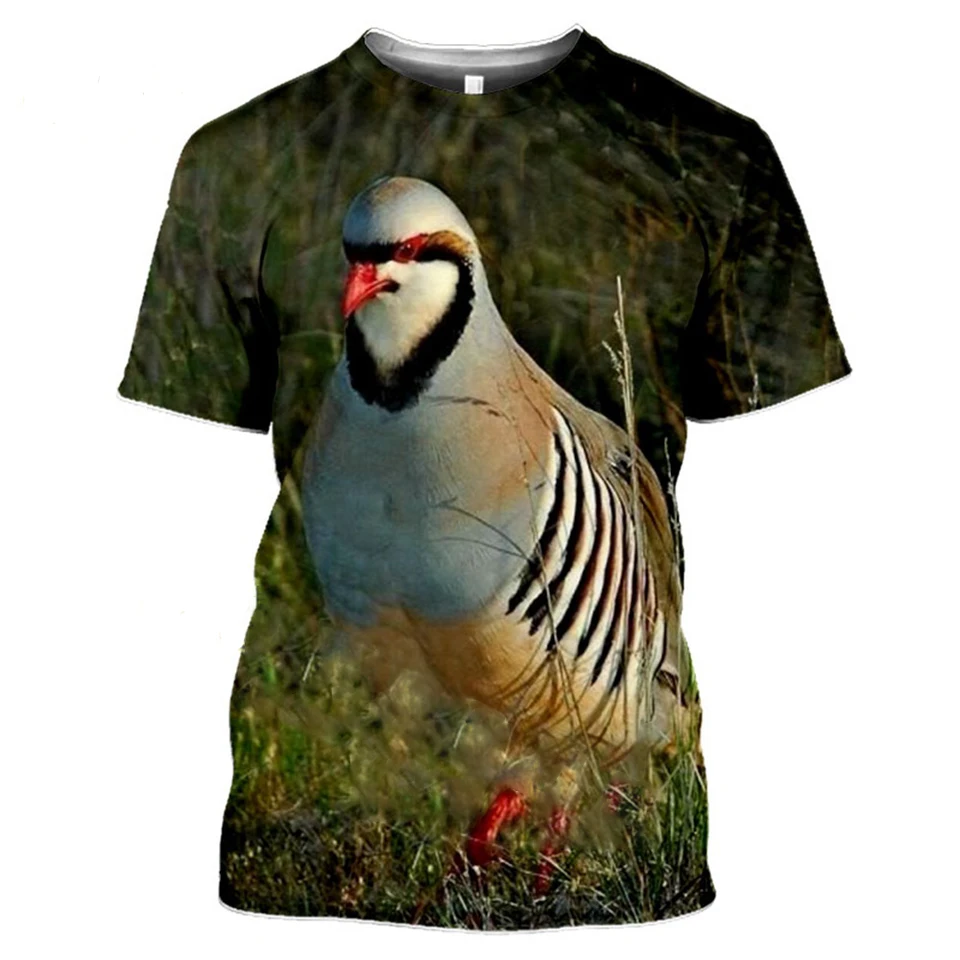 Nové animsaly vtáky Dog 3D tlač Tričká Men Men Dámske rukávy Tričko s nadmerne nadmerne Harajuku y2k Tees topy Tops Hip Hop Kids Clothing