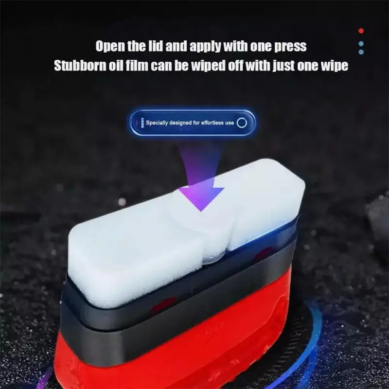 Nové auto sklo lesklé silné výkonné auto čistič čelného skla Olejový film Remover