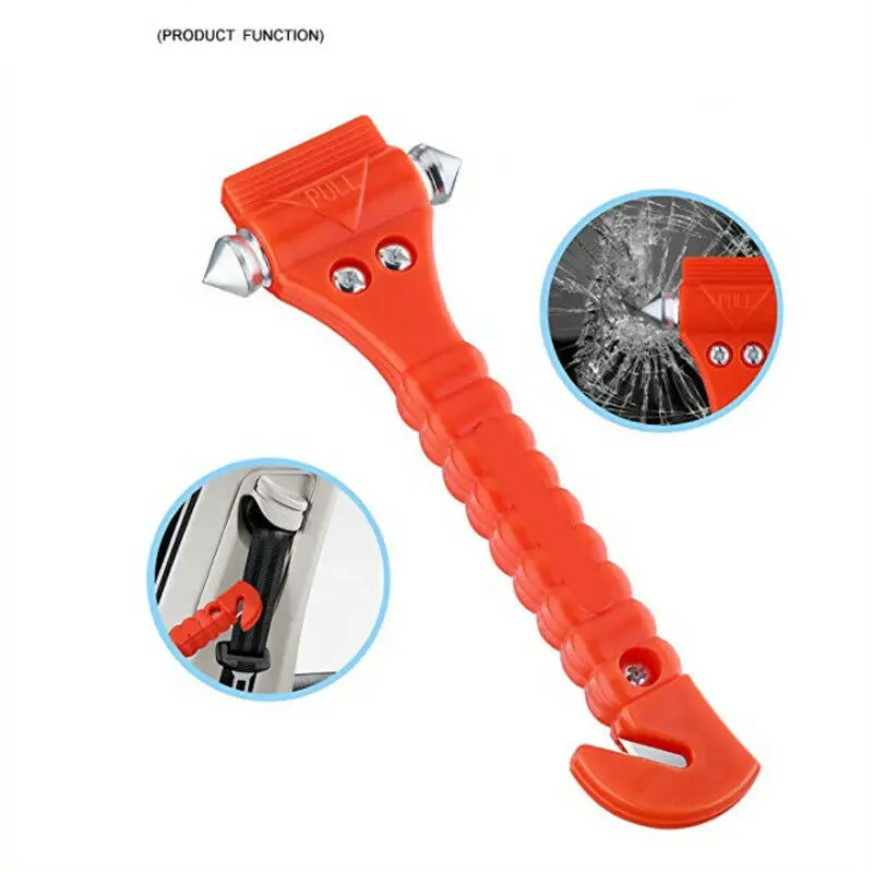 Nové automatické bezpečnostné kladivo Car Two-in-One Rescue Hammer Hammer Fire Escape Hammer Auta Auto Prerušovač