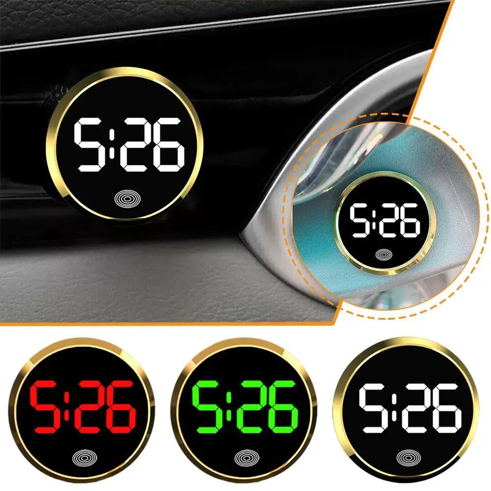 Nové autá LED digitálne hodiny