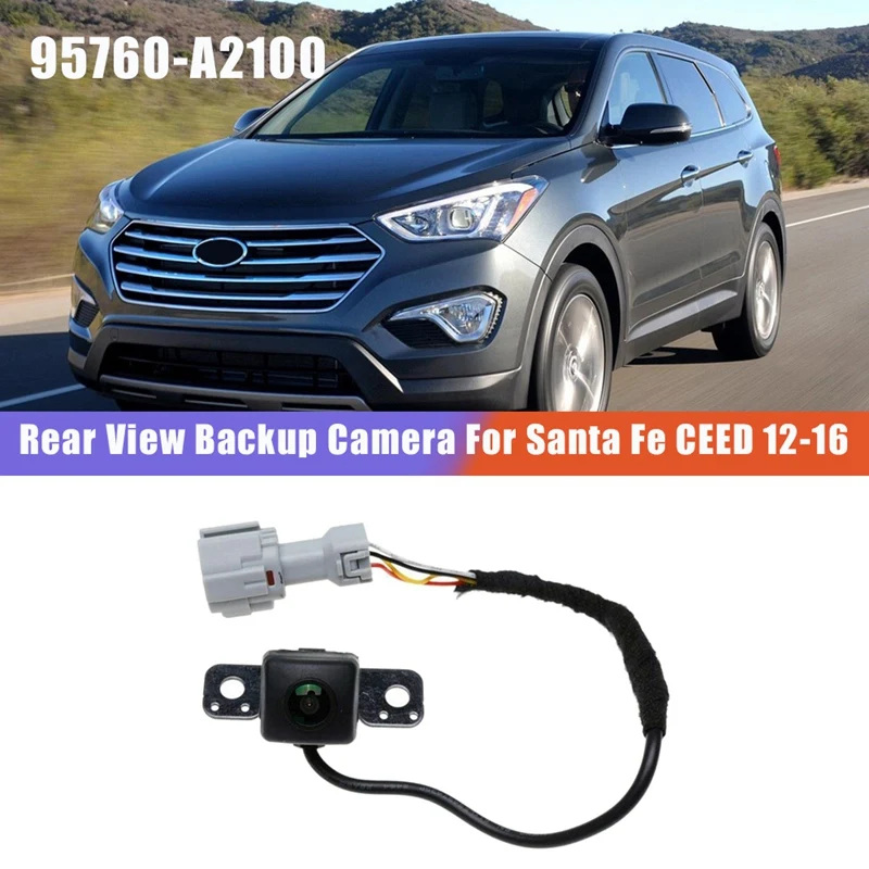 Nové autá Zadné zobrazenie Parkovacia kamera Parkovacia kamera 95760-A2100 95760A2100 pre Hyundai Santa Fe 13-16 / Kia Ceed 12-16