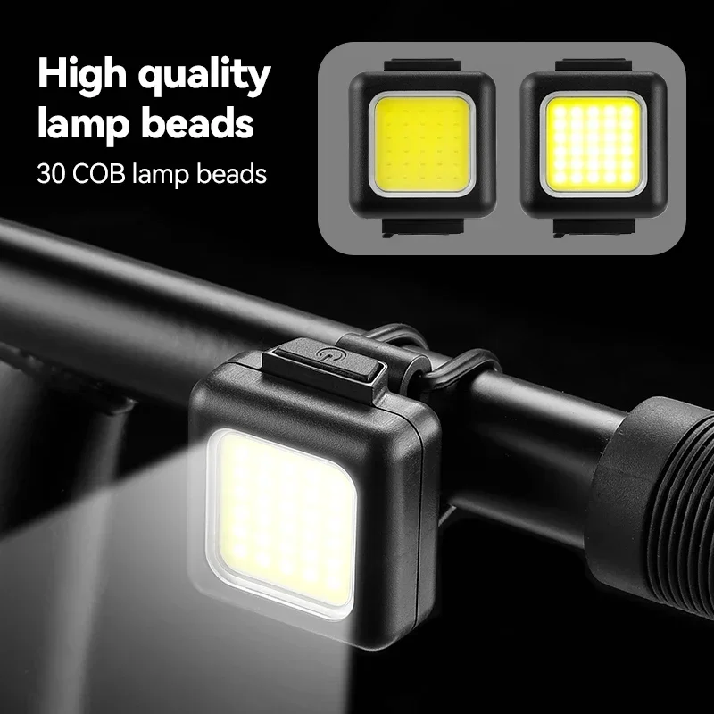 Nové bicykle predné zadné zadné LED svetlo LED set USB Nabíjateľné cyklistické svetlomet zadné svetlo svetlo lampa s guľôčkami vodotesná bicykel