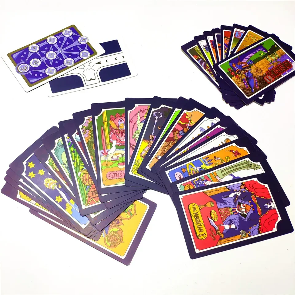 Nové bizarné dobrodružstvo Tarot 22 Grand Akana + 9 Royal Gods 31 Anime Dio Jotaro Kujo Joseph Bruno Bucciarati Jojo Animation