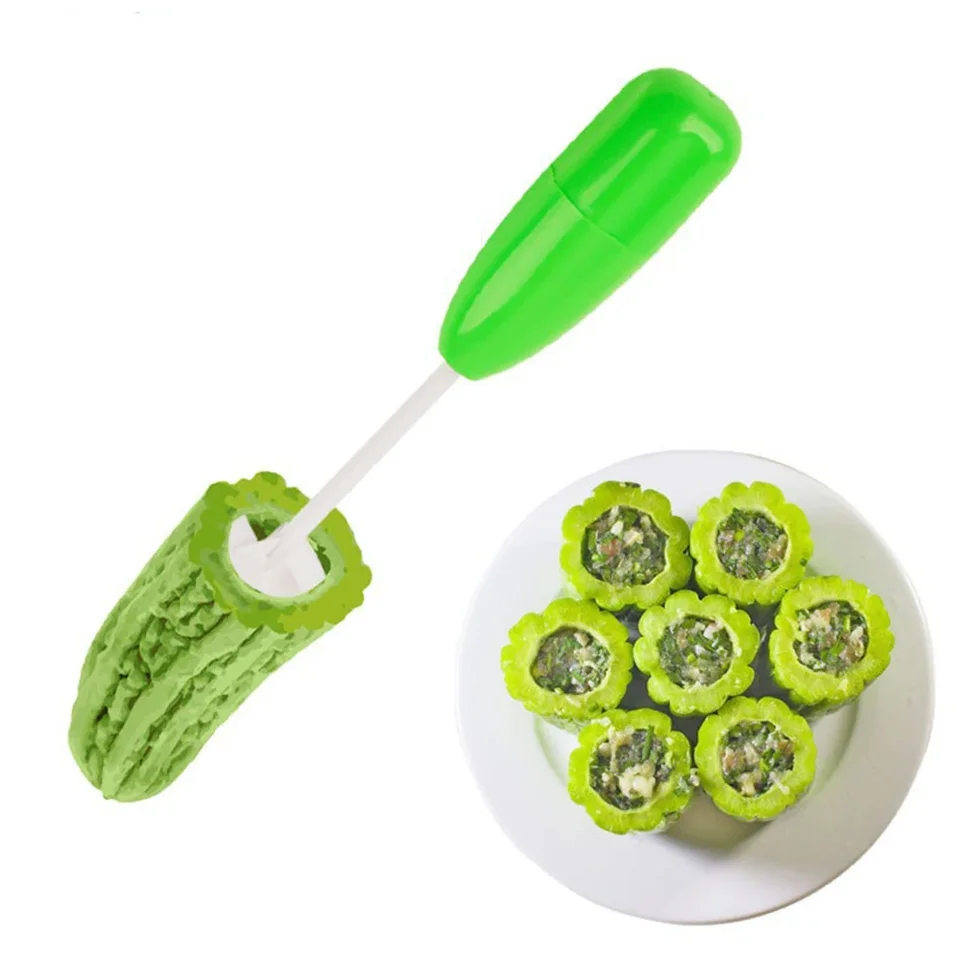 Nové cukety a baklažán Corer paradajkové semená Remover Fruit Custer Cutter Rôzne veľkosť pomarančovej zeleninovej špirálovej semien