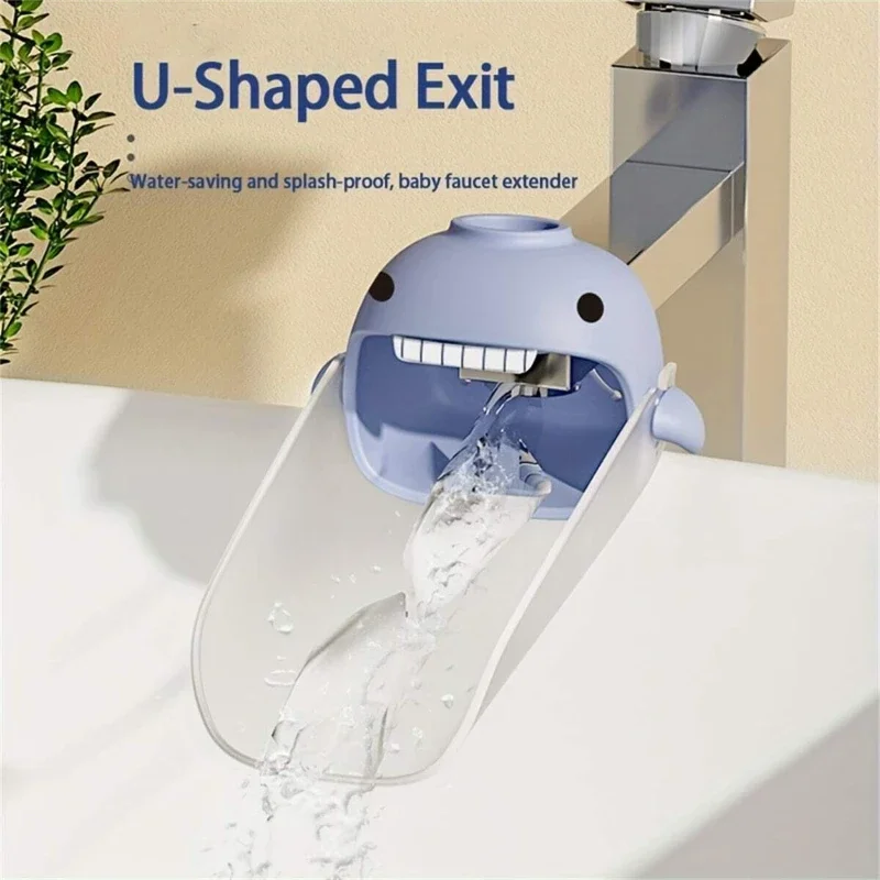 Nové detské faucet predlžovacie predlžovacie príručky Sprievodca umývadlo Deti Water Diverter Detské umývanie ruky predlžovač