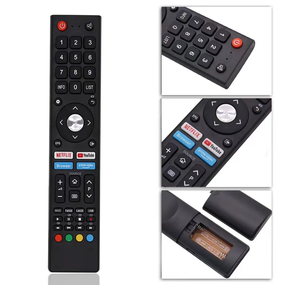 Nové diaľkové ovládacie prvky Smart TV pre CHIQ Smart TV U55H7A U58H7A U43H7A Controller s AIWA LED