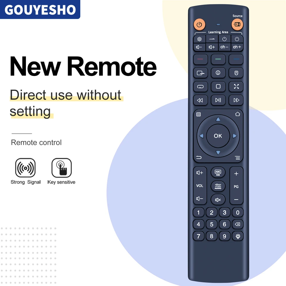 Nové diaľkové ovládanie pre Zidoo V11 X8 X9S X10 X6 H6 PRO X5 X1II Z9S Z9X Pro Box