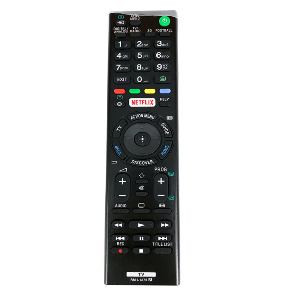 Nové diaľkové ovládanie RM-L1275 pre Sony Bravia TV MT-TX100D RMT-TX100E Universal