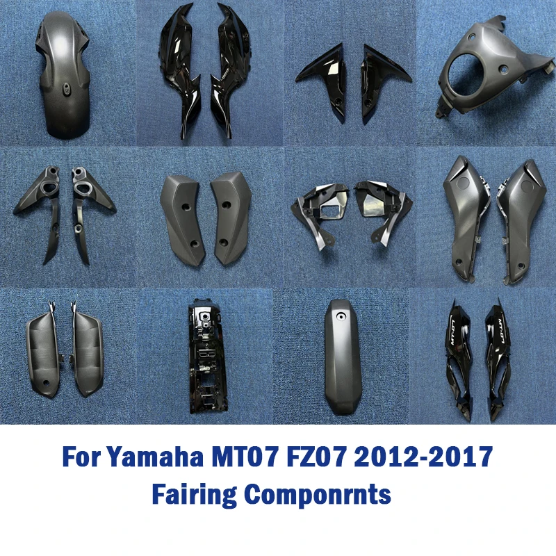 Nové diváky Motocyklov pre Yamaha MT07 FZ07 2012-2017 2013 2014 Fairing MT07 FZ07 12-17 Príslušenstvo