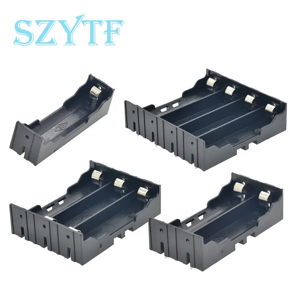 Nové DIY ABS 18650 Púry na elektrické banky 1x 2x 3x 4x 18650 Držiak batérie SKLADOVÁ KAMITA 1 2 3 4 Slot batérie Kontajner tvrdý kolík