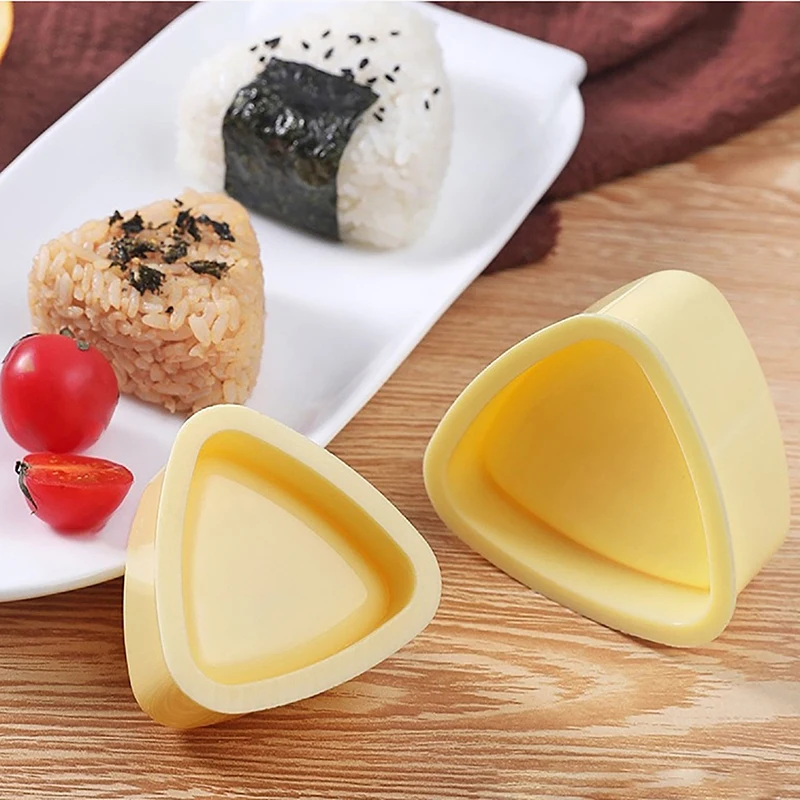Nové domáce zvieratá pleseň Sushi Onigiri Rice Ball Food Press Trojuholníková sushi pleseň japonská domáca kuchyňa