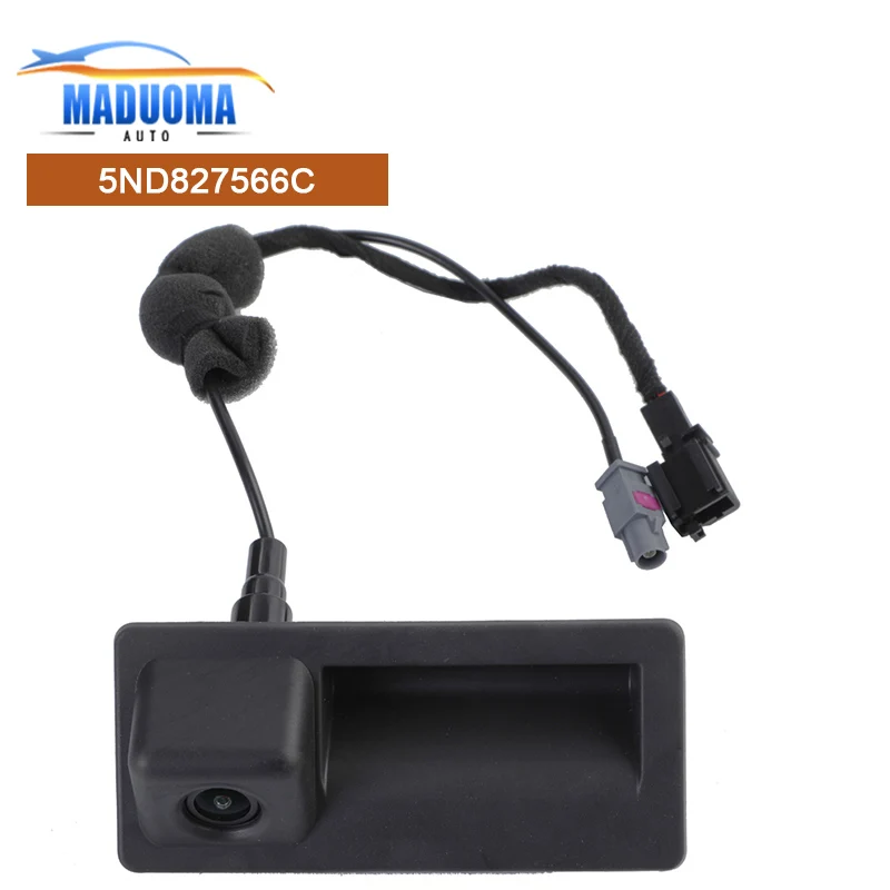 Nové doplnky pre auto 5ND827566C 12 V RGB Reversiong Zadný pohľad pre fotoaparát pre Audi A4 A5 Q5 S6 VW Tiguan