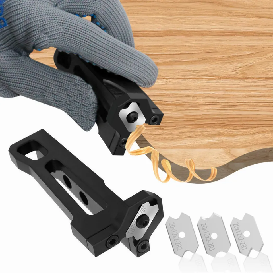 Nové drevené komorné lietadlo Edge Banding Arc Orezanie manuálne plánovač drevené drevené skóre na škrabky