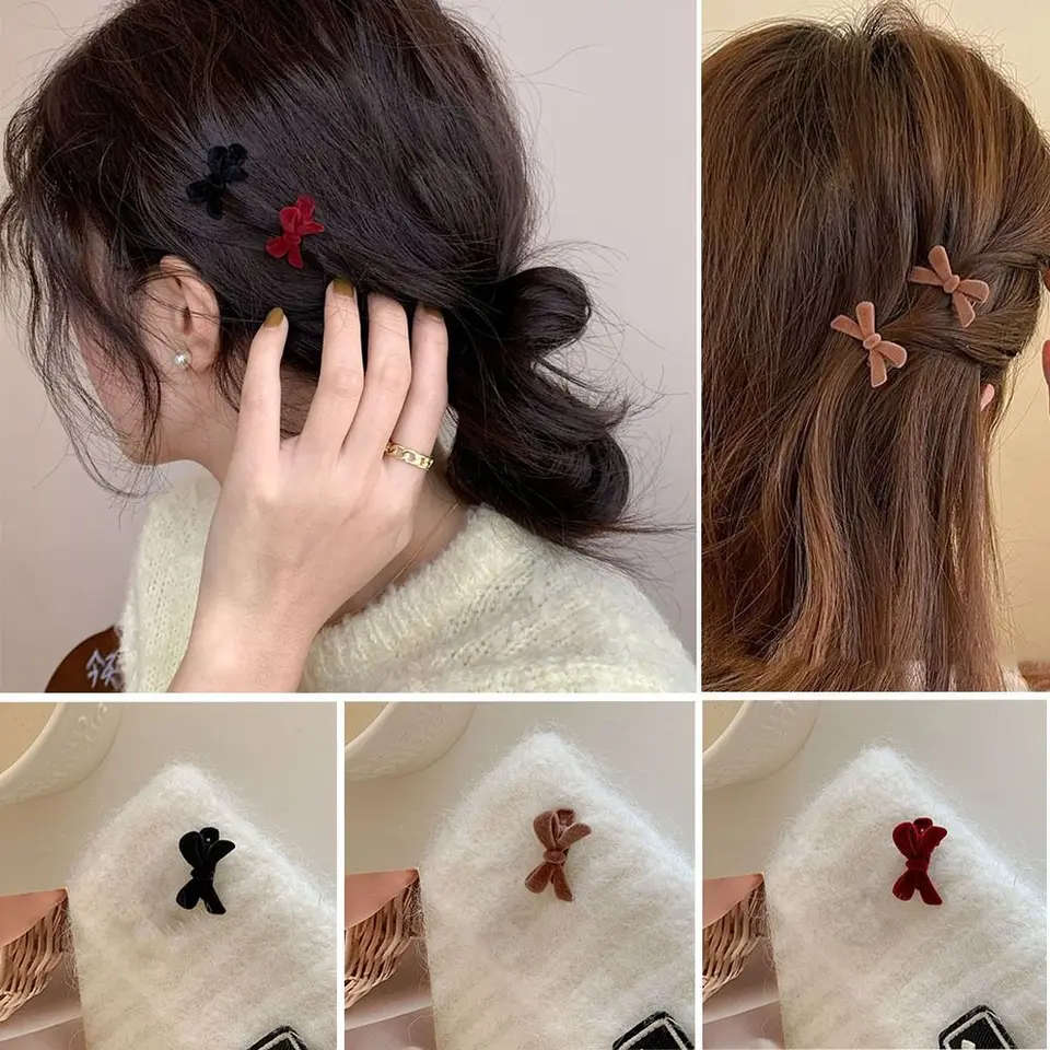 Nové dámske poklesy pokrývky pokrývky Velvet Sladké vlasy Sladké vlasové doplnky na vlasy Styling Nástroje