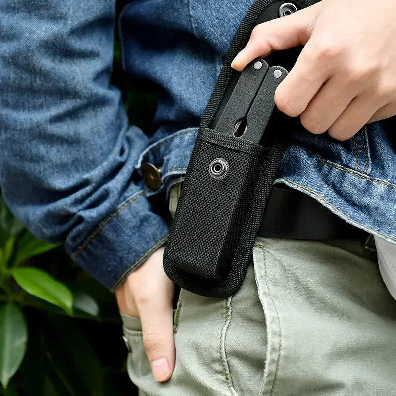 Nové EDC taktické nože krycie vrecká Nylon Oxford Set Skladacie nôž nôž Nylon case case nôž set kliešt