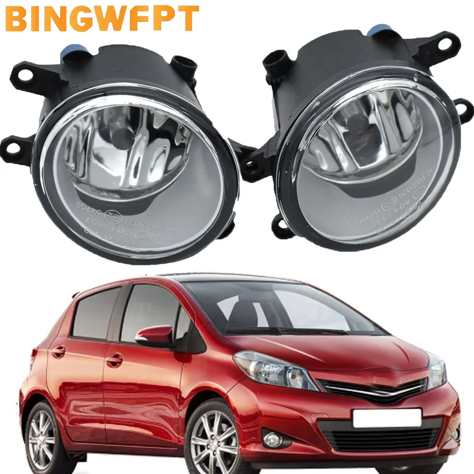 Nové hmlové svetlo zostava predný nárazník H11 FOG Lights for Toyota Yaris Vitz 5 Door 2005 2006 2007 2008