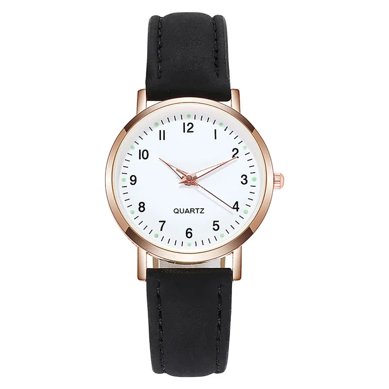 Nové hodinky Dámske módne náhodné kožené hodinky Belt Hodinky jednoduché dámske dámske kremenné šaty náramkové hodinky reloj mjer