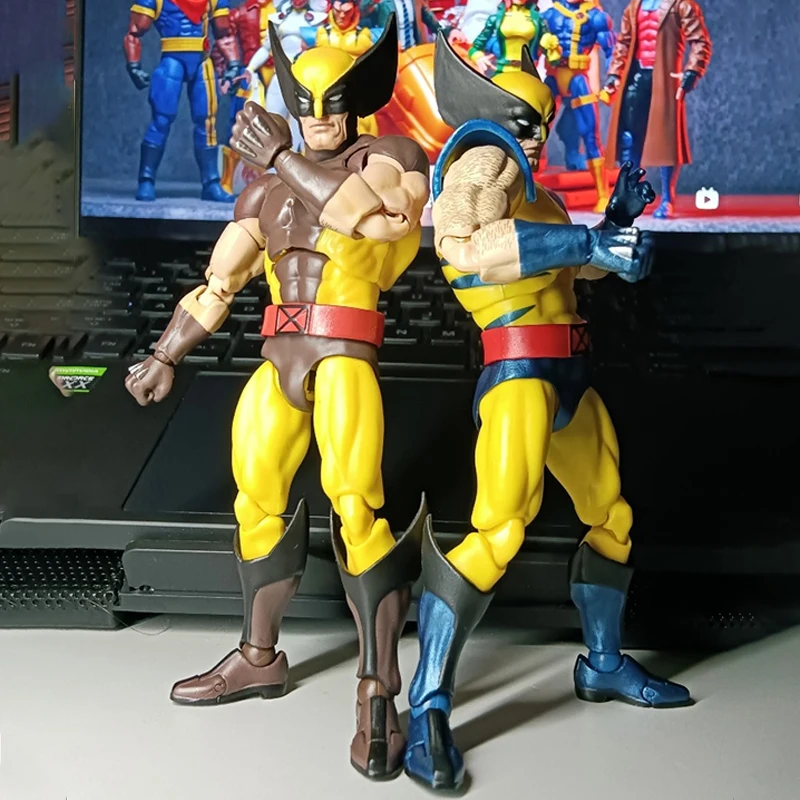 Nové hračky CT hračky Mafex 96 Wolverine figure Brown Comic X-Men Action Figure MAFEX 138 SHF anime figurína ko modelka hračky vianočné darčeky