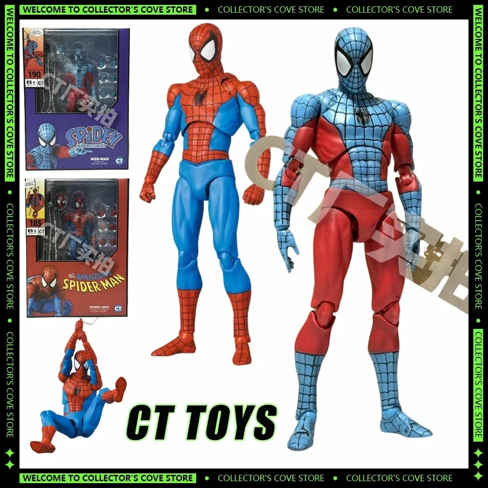 Nové hračky CT hračky Spiderman figúrka shf agent Venom figurín úžasný Yamaguchi akčná figúrka Miles Morales Anime figures modelovú hračku bábiky