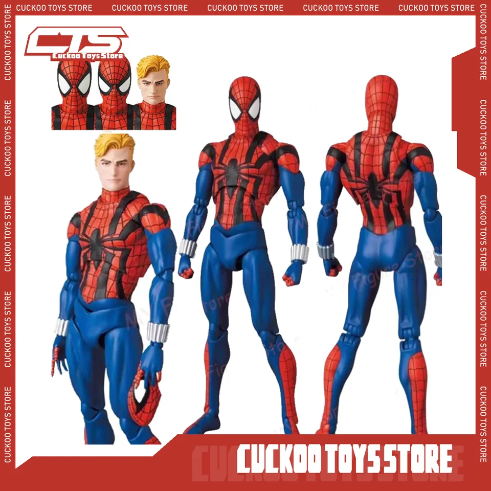 Nové hračky CT Hračky Spiderman mafex 143 Obrázok Ben Reilly Comic Ver Action figual Ultimate Spider-Man cez darček pre hračky Spider-Verse