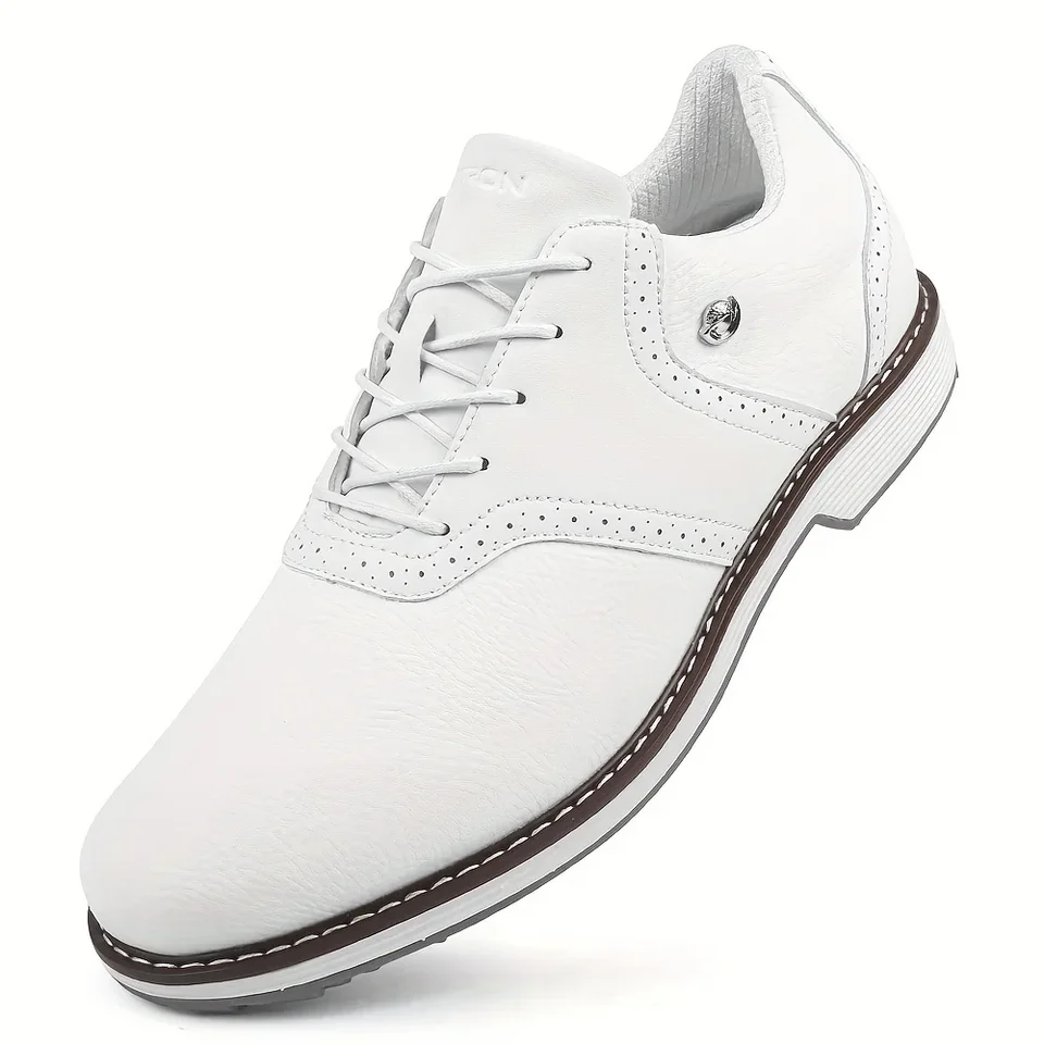 Nové hroty golfové topánky Men Profesionálne golfové tenisky Outdoor Walking Cespling pre golfistov