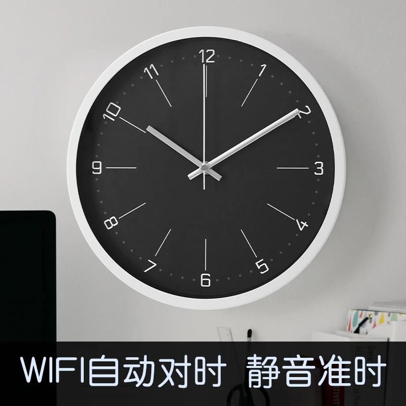 Nové inteligentné WiFi Automatické synchronizáciu času Sieť siete Mute Wall Chow